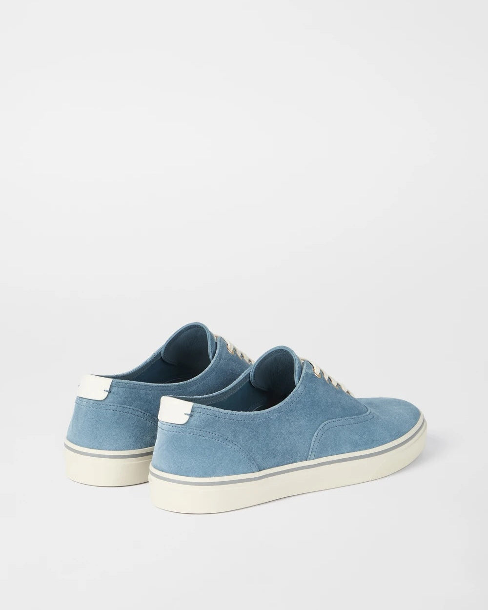 Reversed Kalveskinn Sneaker - Blå