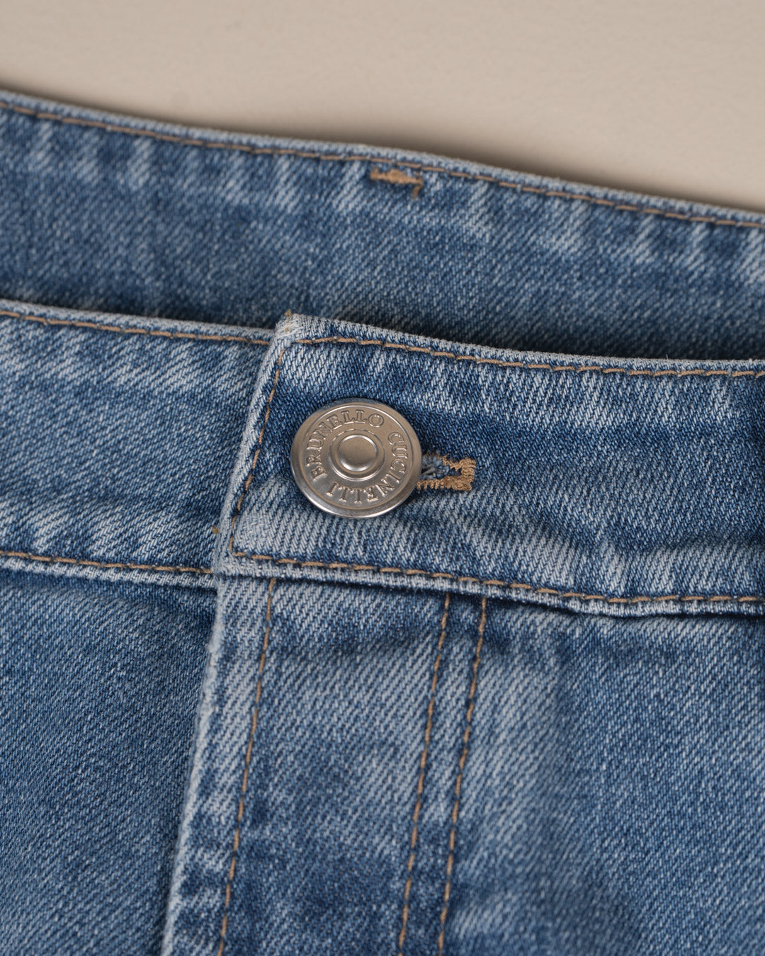 Leisure fit five-pocket - Blå