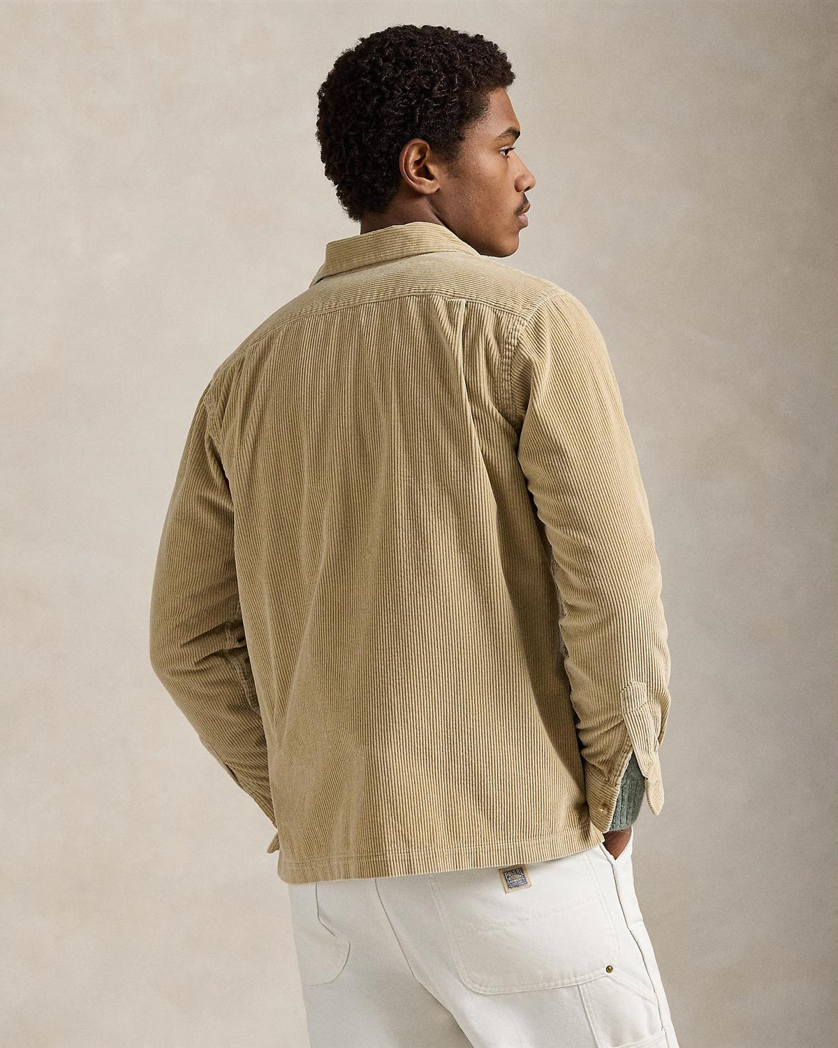 Cord Skjorte - Beige