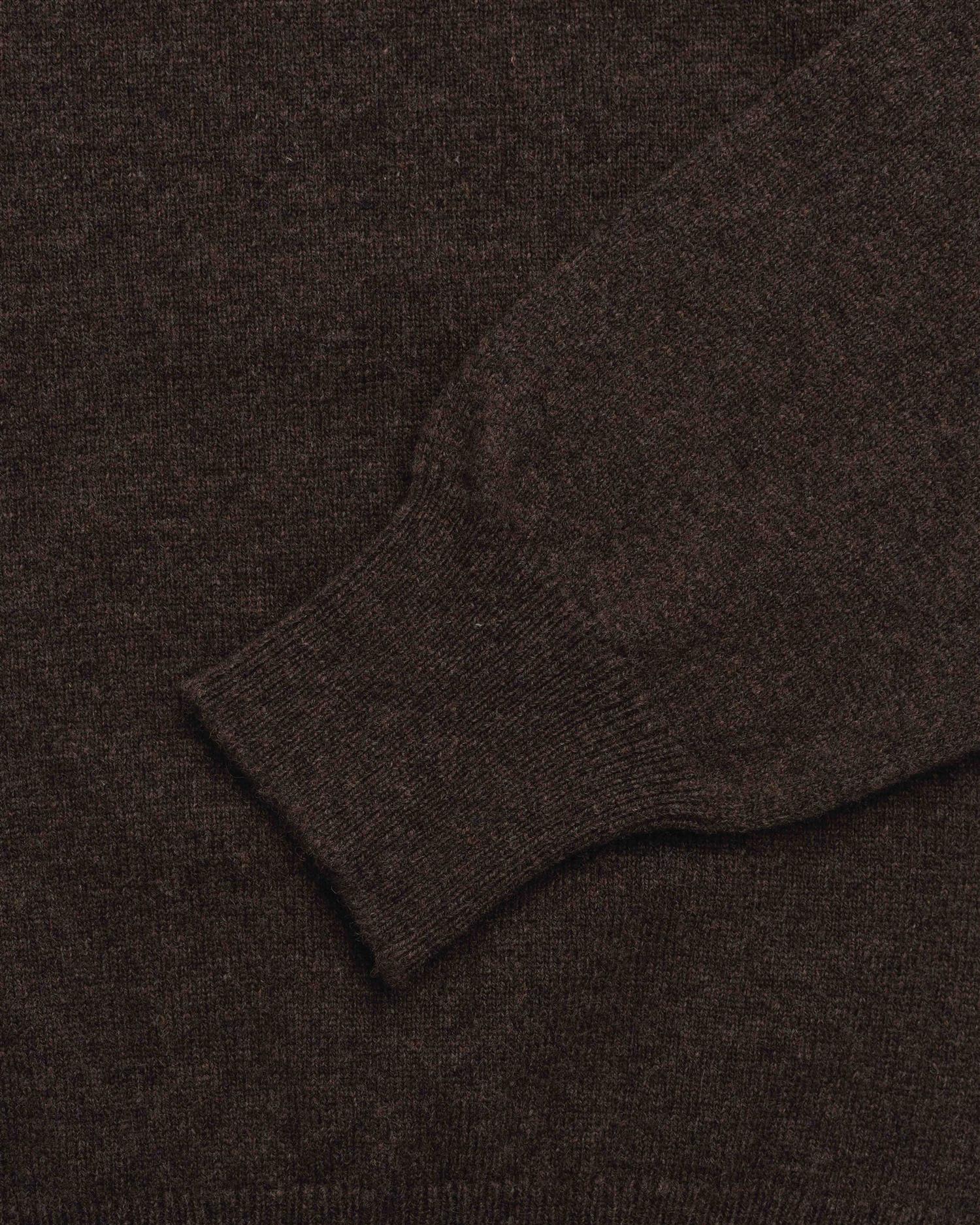 Rundhals Genser - Brun