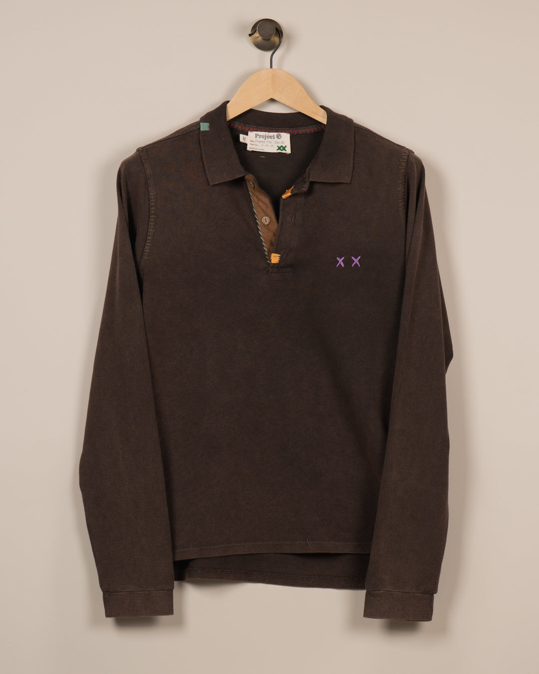 Prepster Langermet Polo - Brun