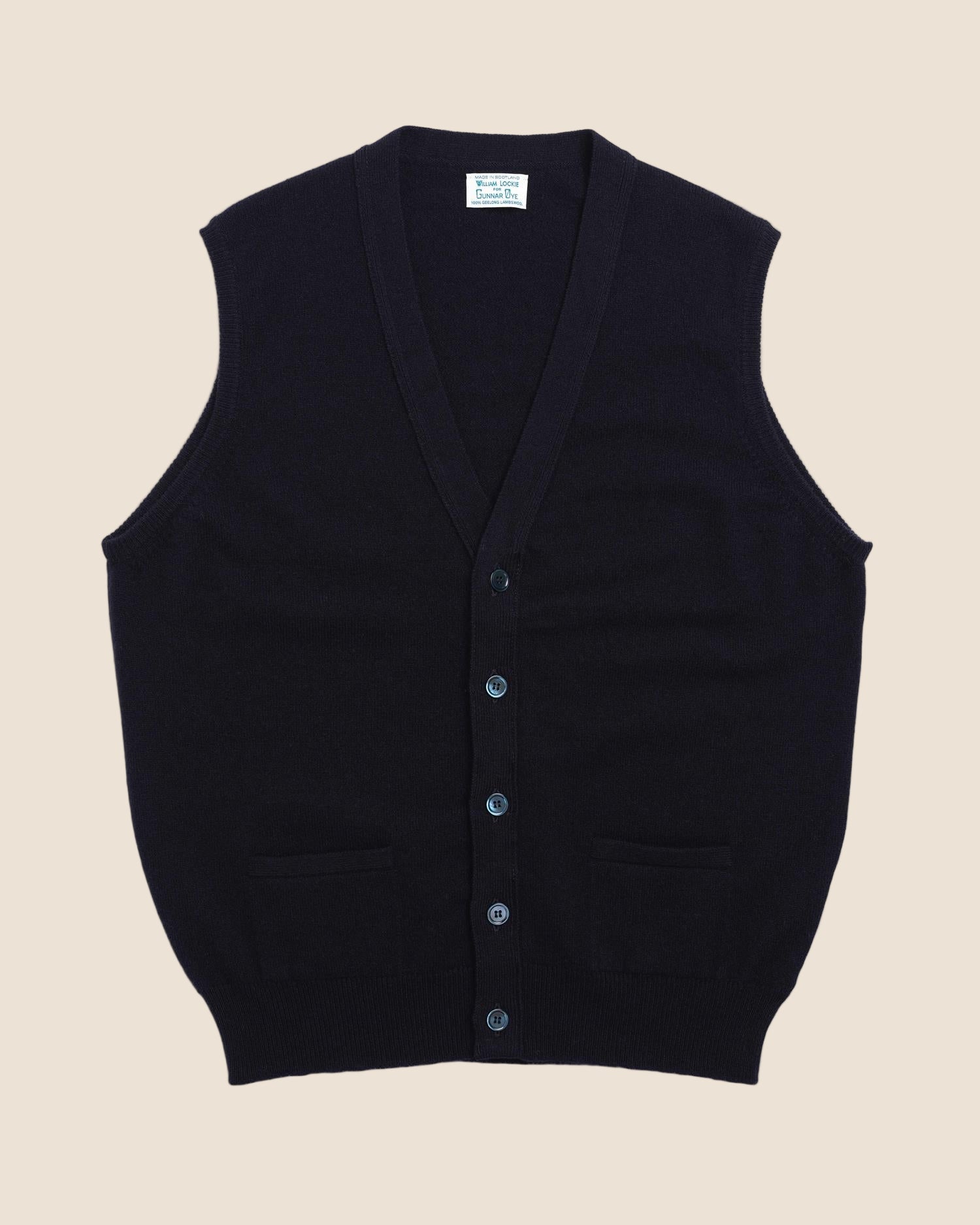 Vest - Navy-William Lockie-www.gunnaroye.no