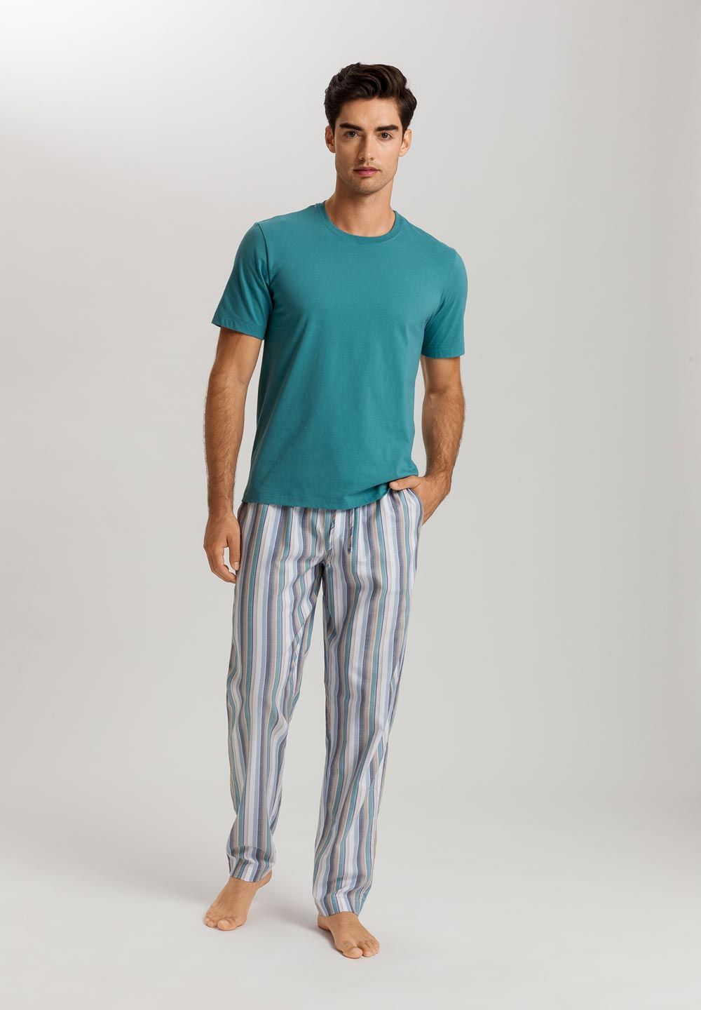 Stripet Pyjamasbukse