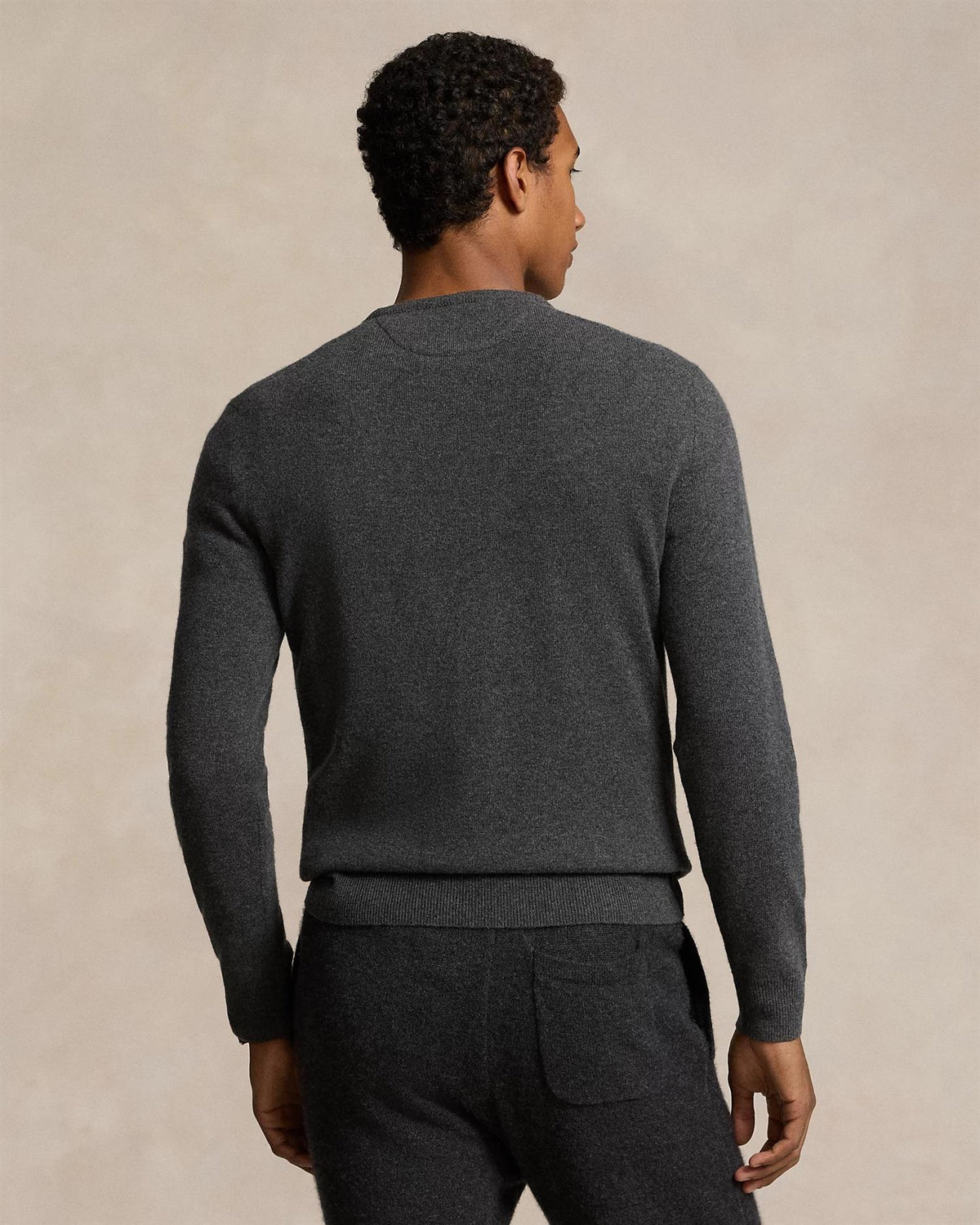 Wool Crewneck Jumper - Grå