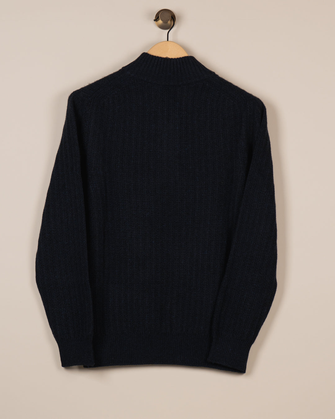 Canova Half-zip Cashmere Sweater - Navy