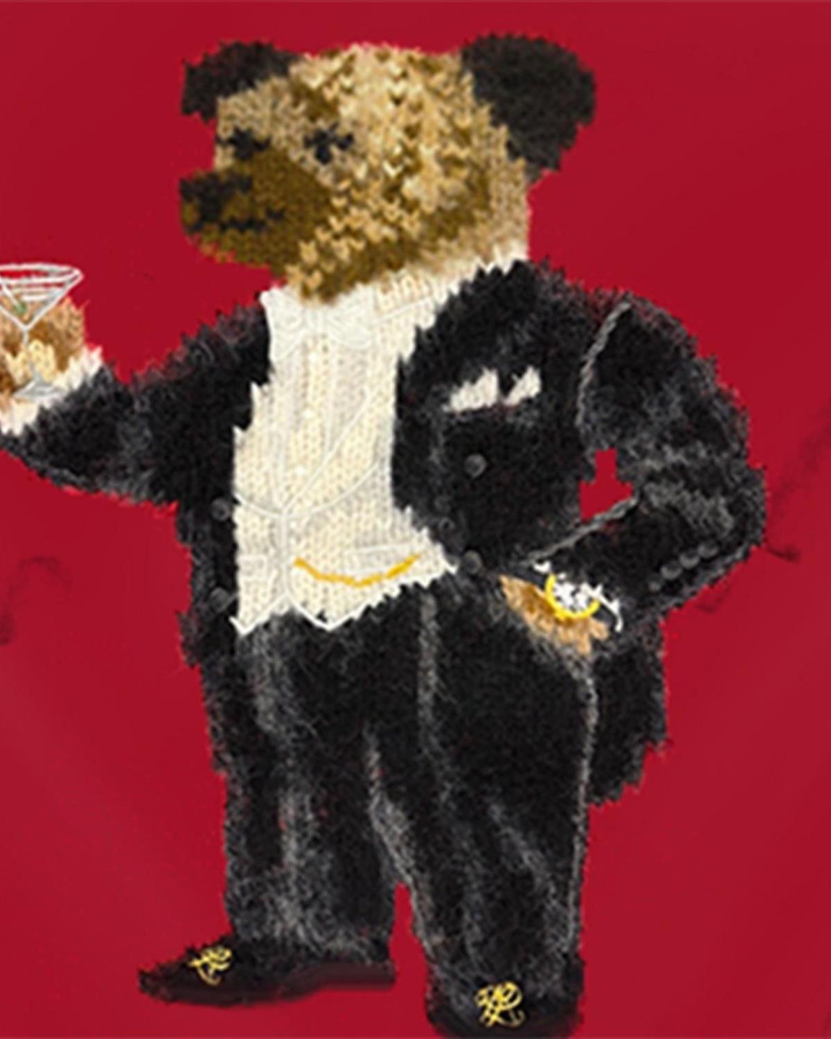 Polo Bamse Genser - Rød