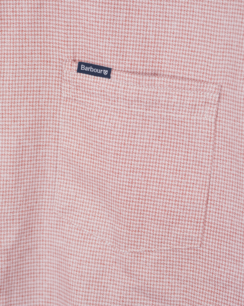 Huntann Rutet Flanell Skjorte - Rosa