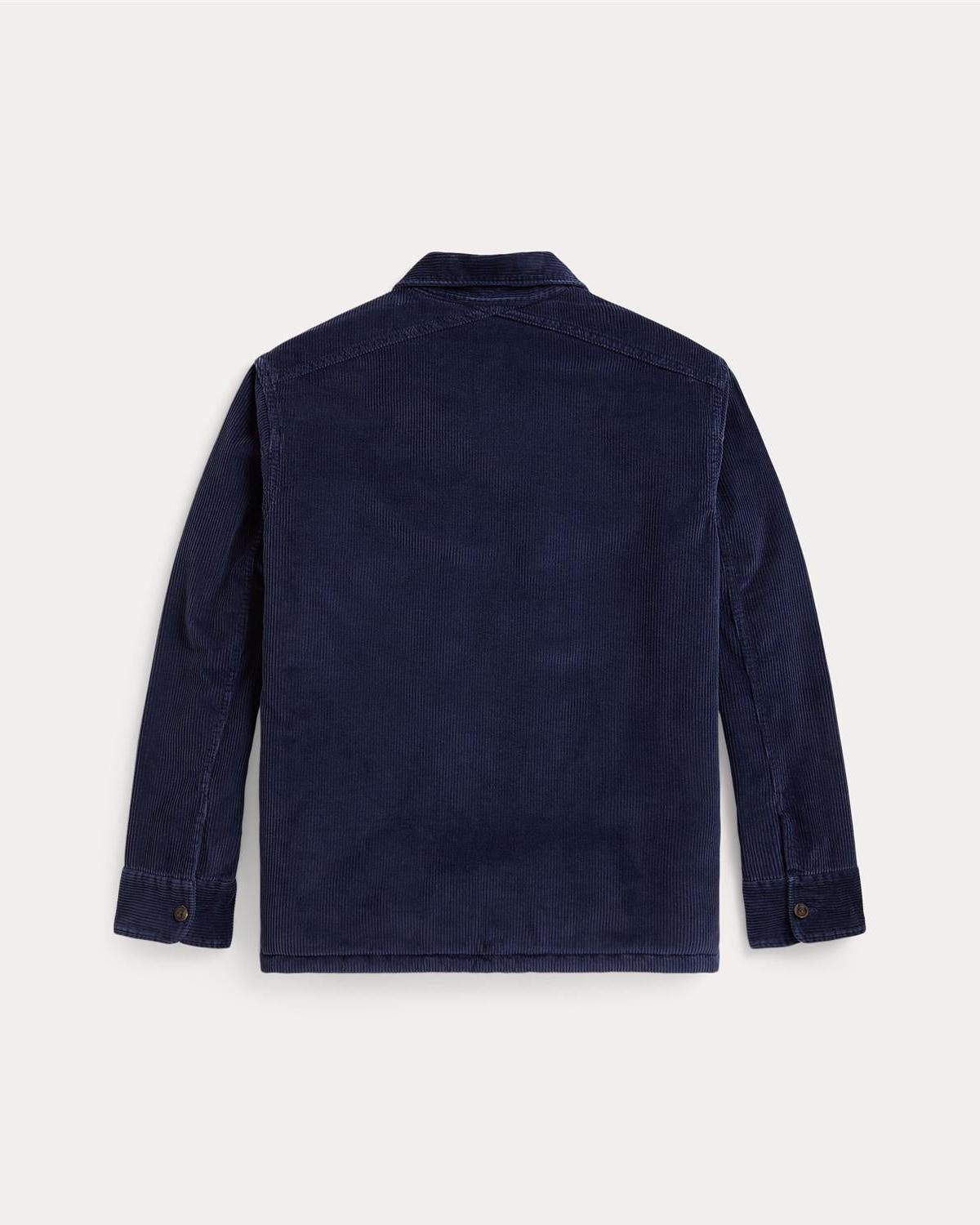 Cord Overshirt - Navy