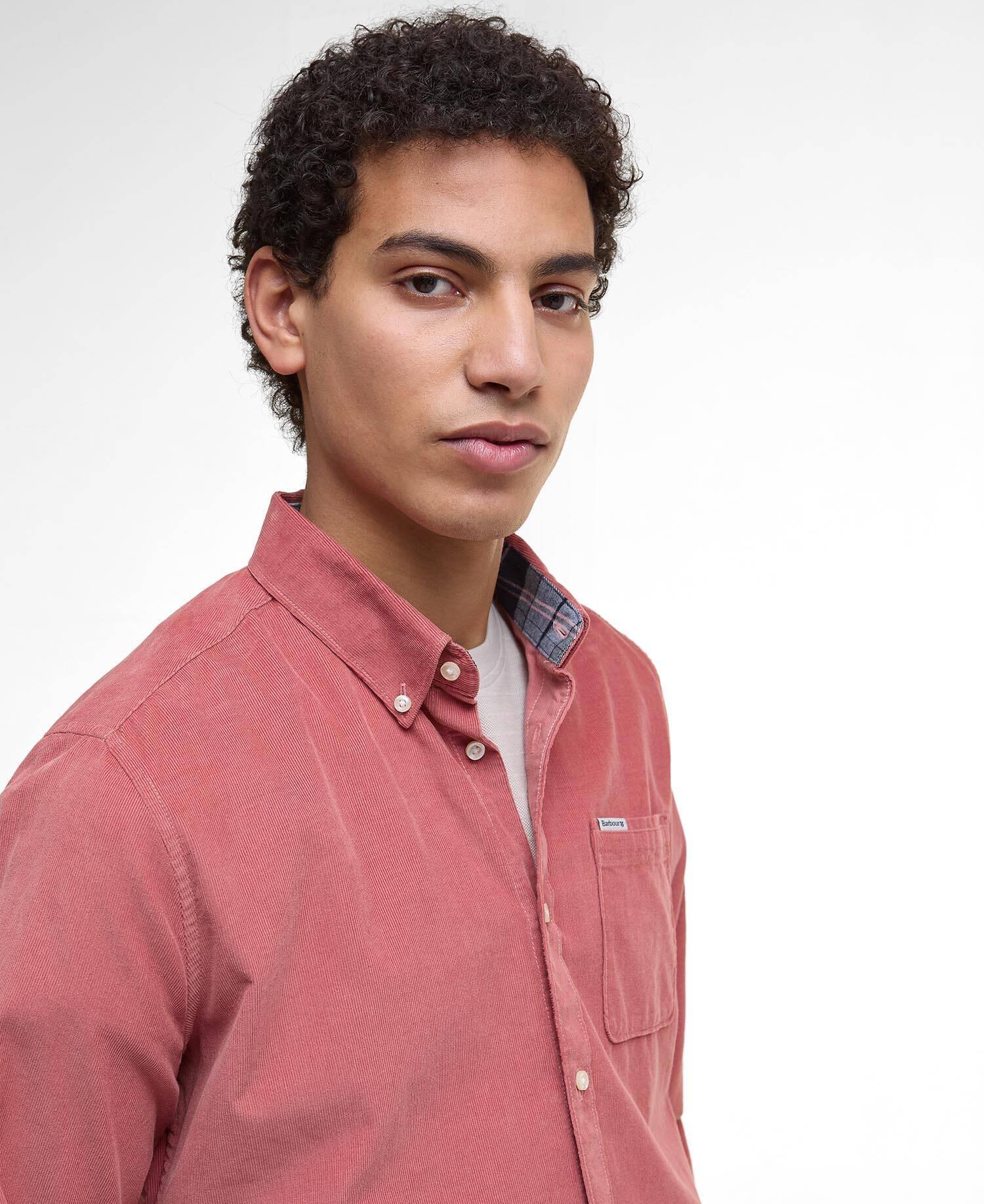 Cord Skjorte - Rosa