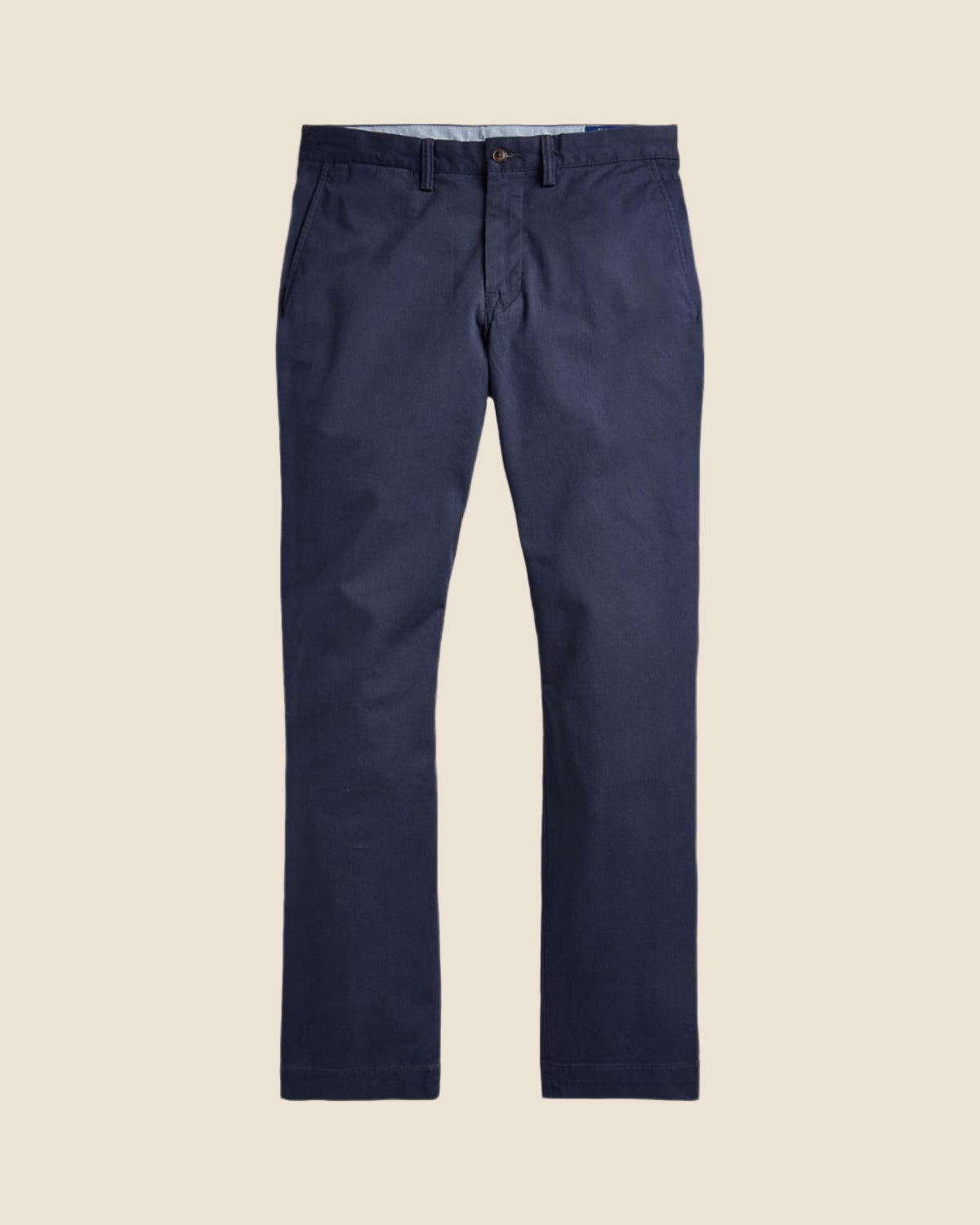 Bedford flat front bukse - Blå