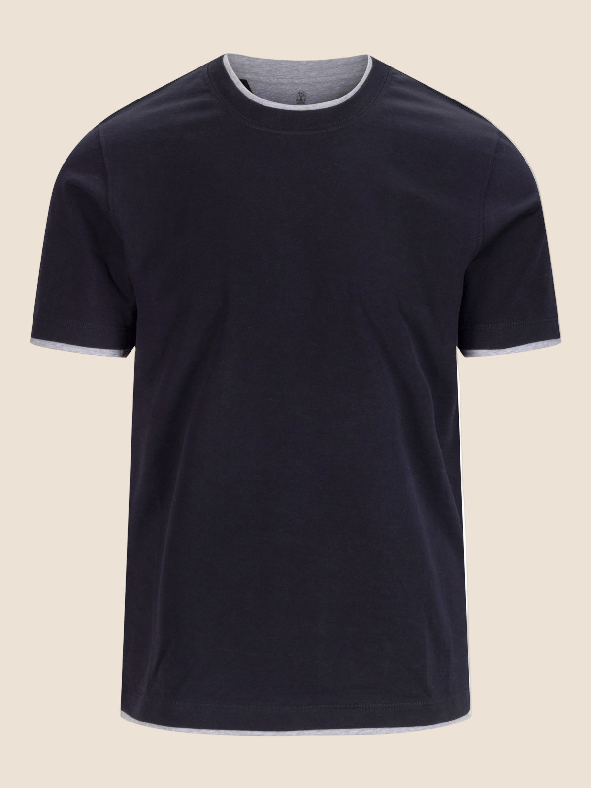 T-shirt Med Kontrast