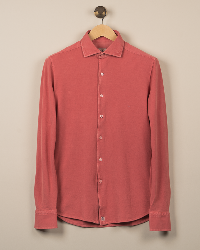 Pique Skjorte - Rød