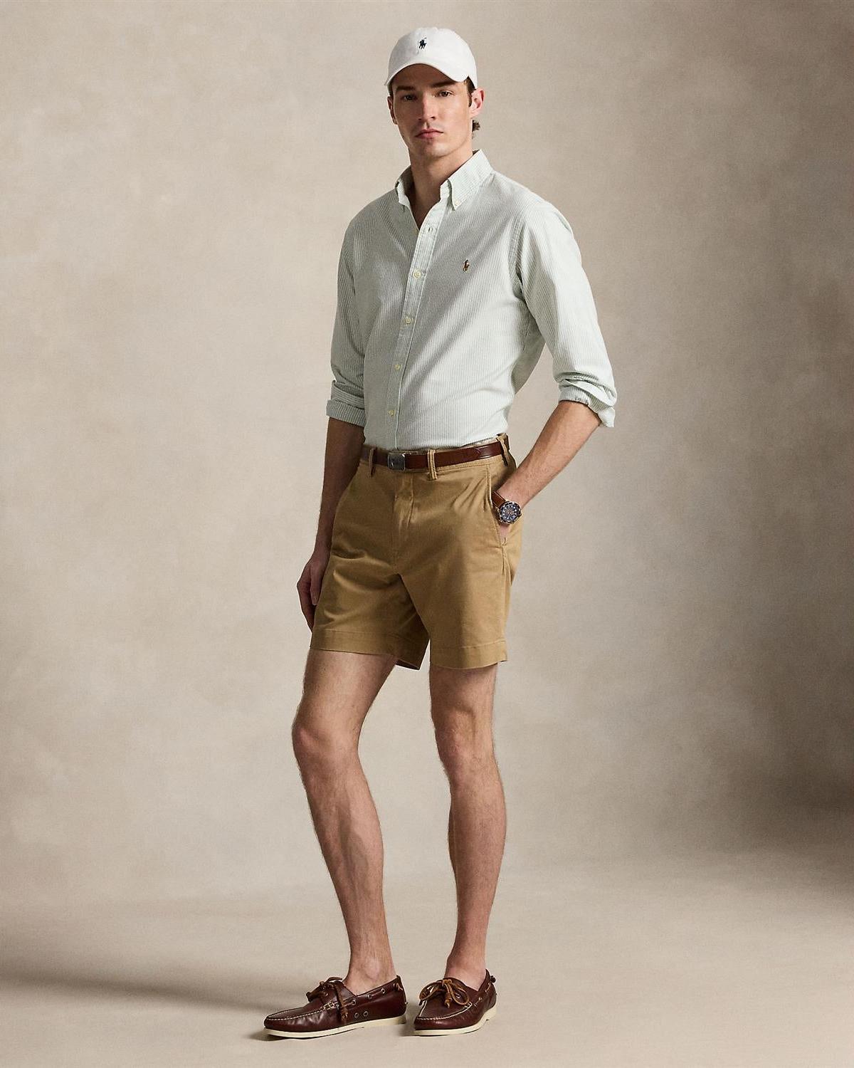 Classic Oxford Stripet - Mynte