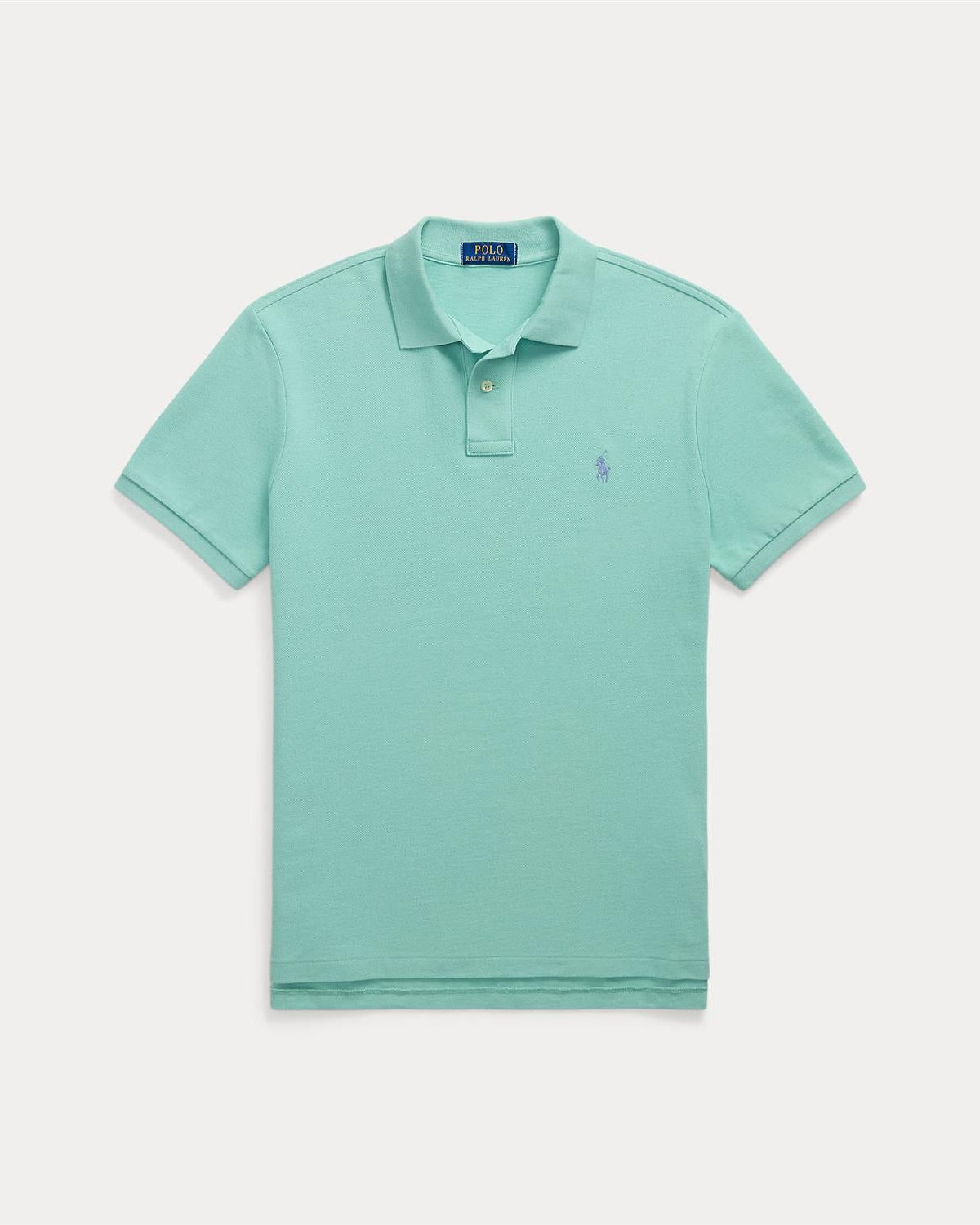 Custom Slim Fit Polo Turkis