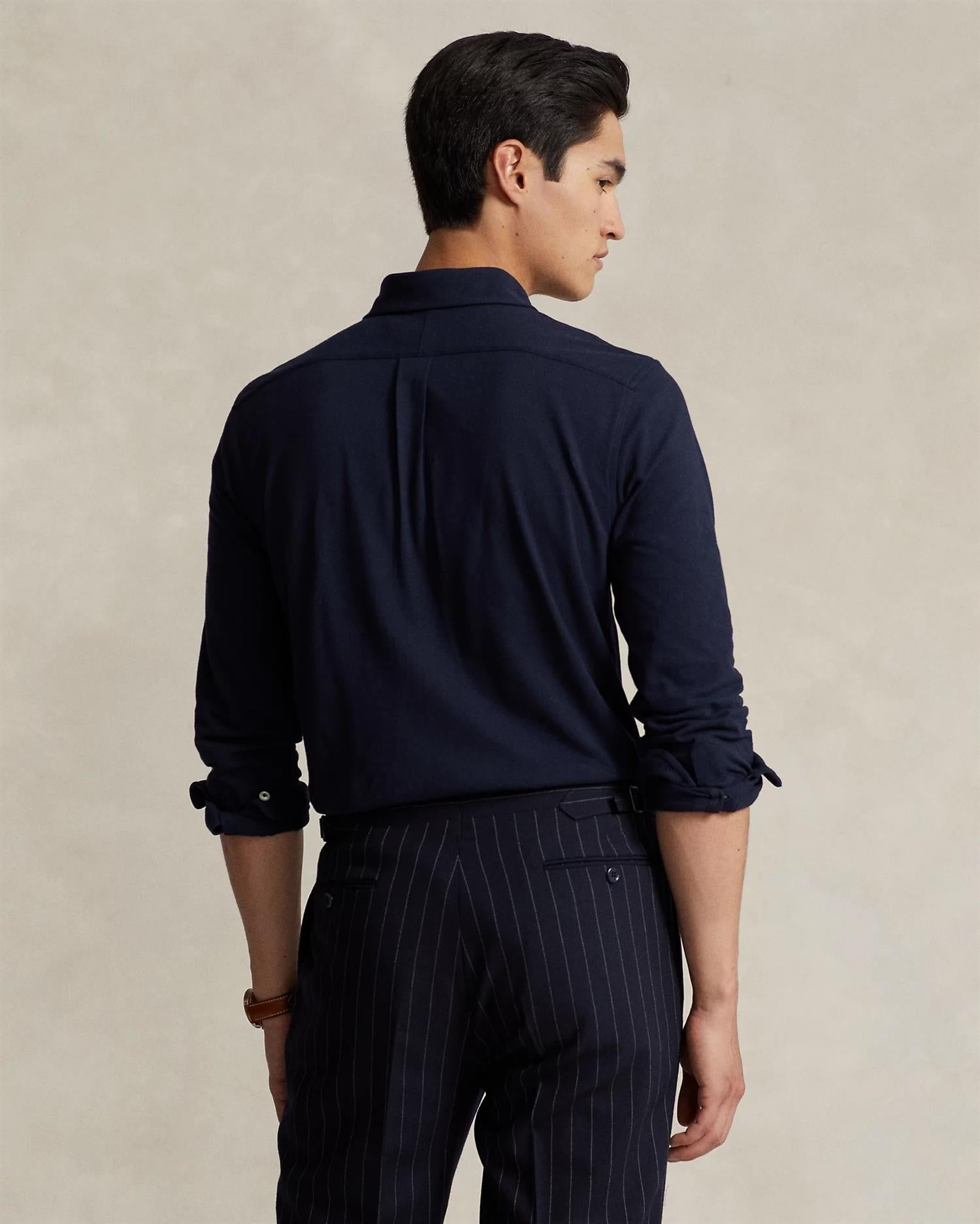 Featherweight Mesh Skjorte Navy