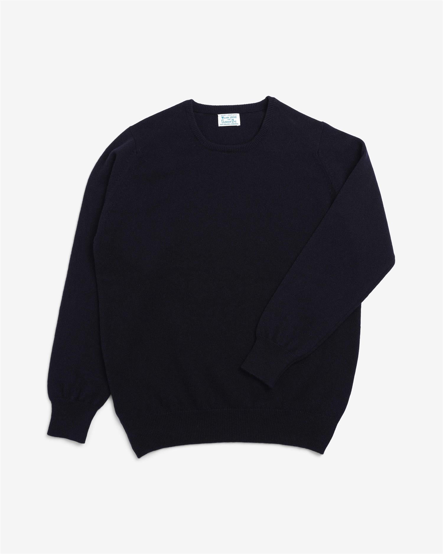 Rundhals Genser - Navy