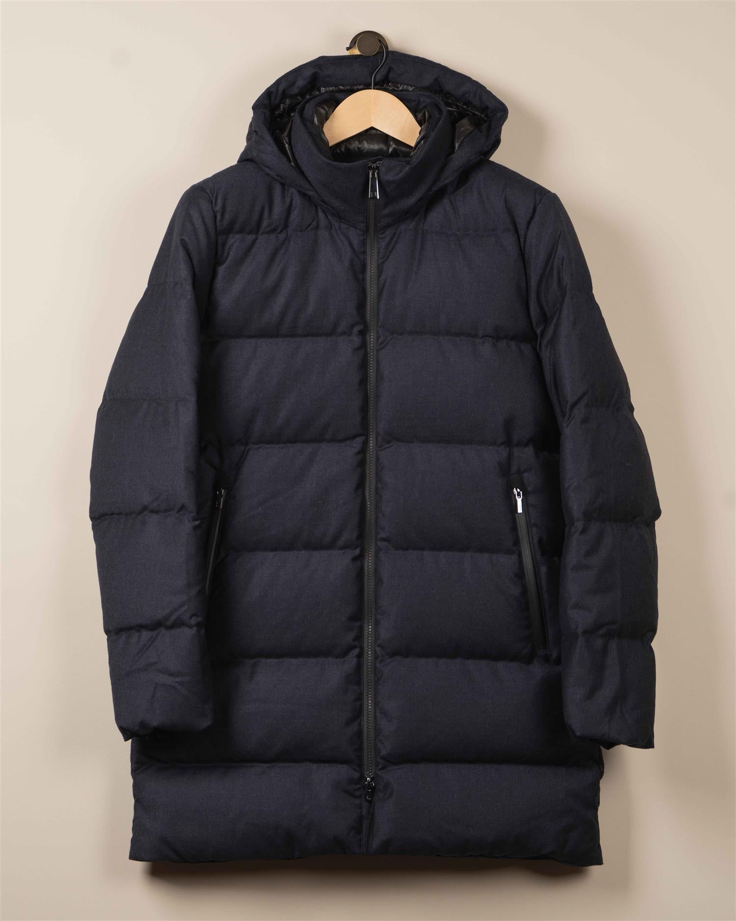 Concord Parka Wool - Navy