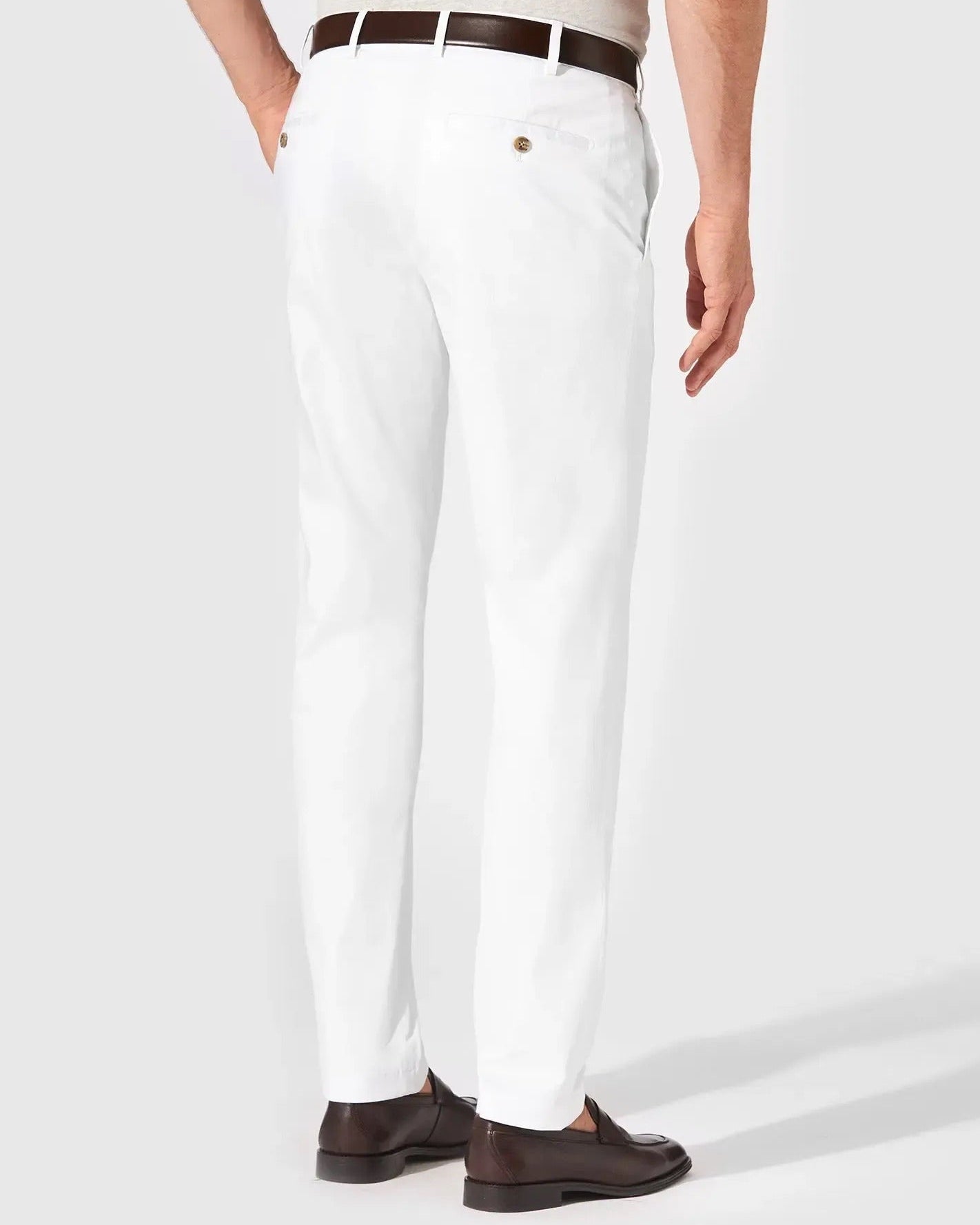 Bomulls Bukse - Hvit