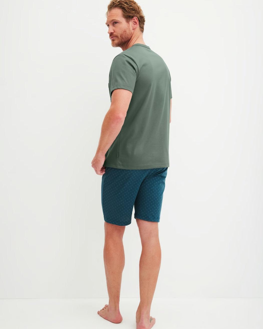 Kort Pyjamsas - Grønn