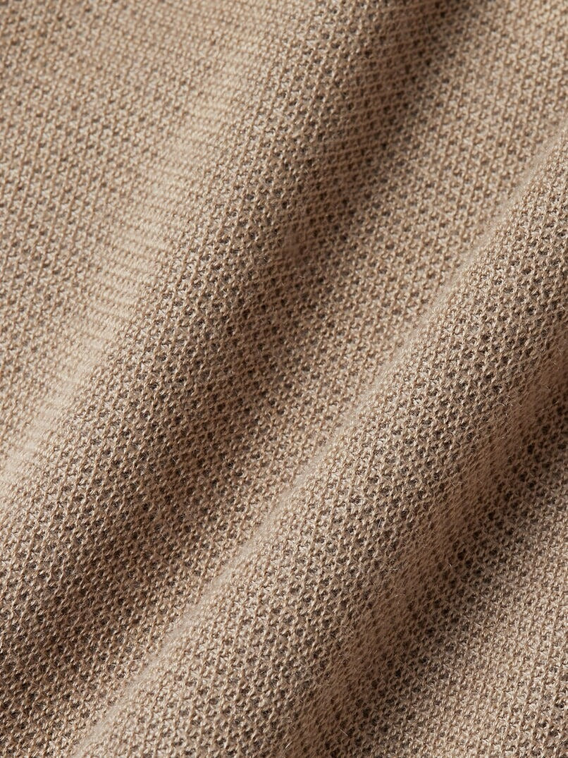Polo Genser Kashmir/Silke - Beige