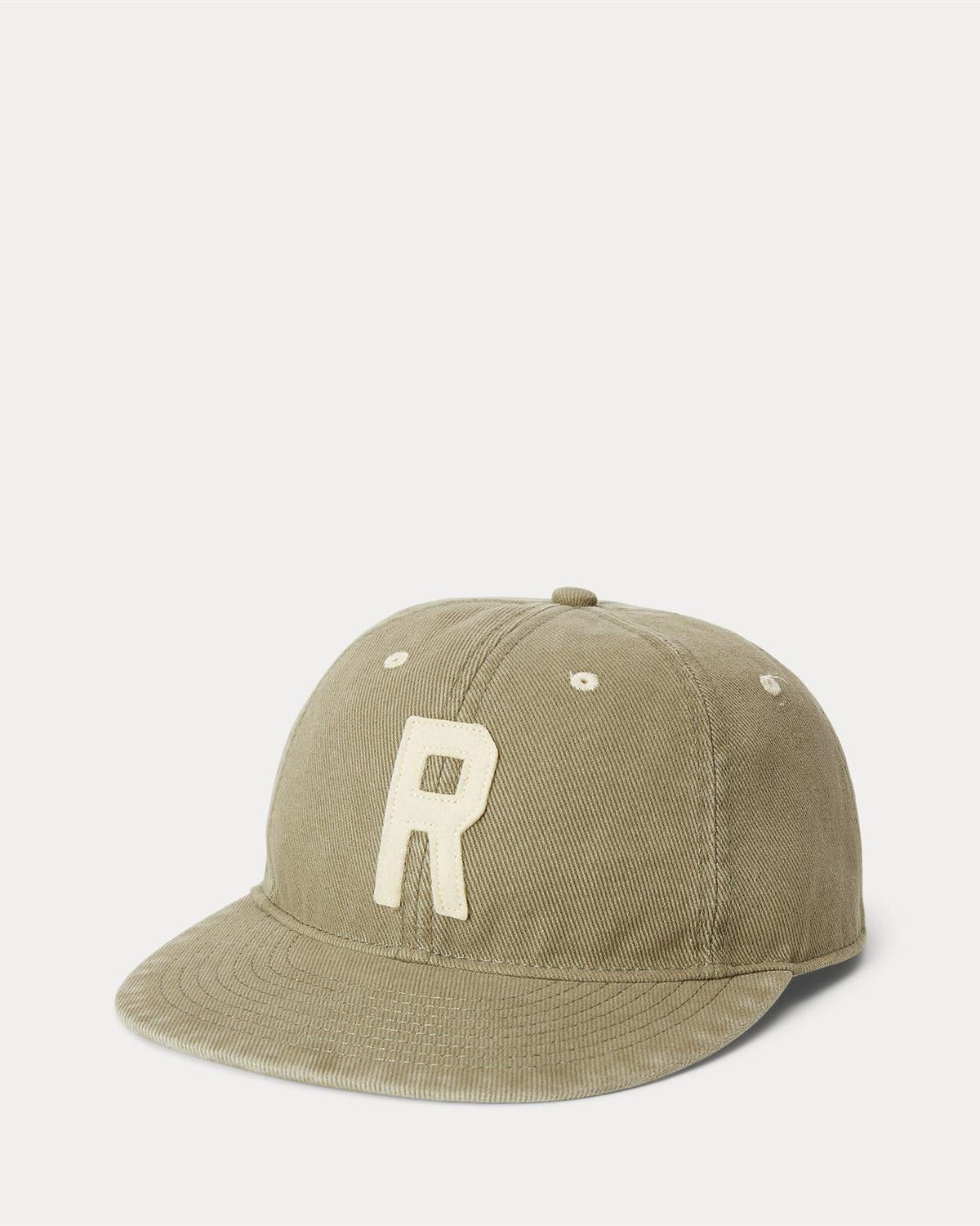 Washed Twill Ball Cap Oliven