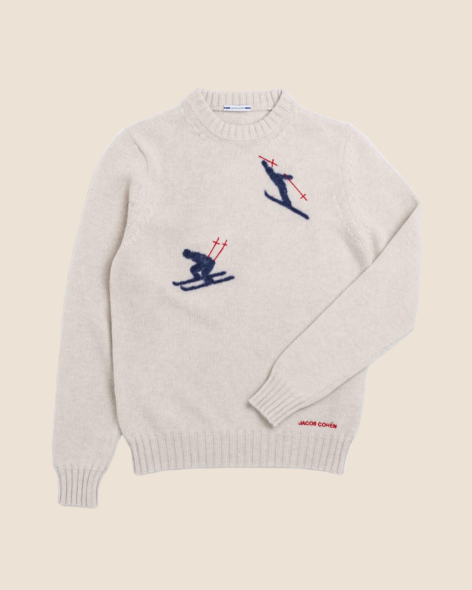 Ski Genser - Off-White-JACOB COHËN-www.gunnaroye.no