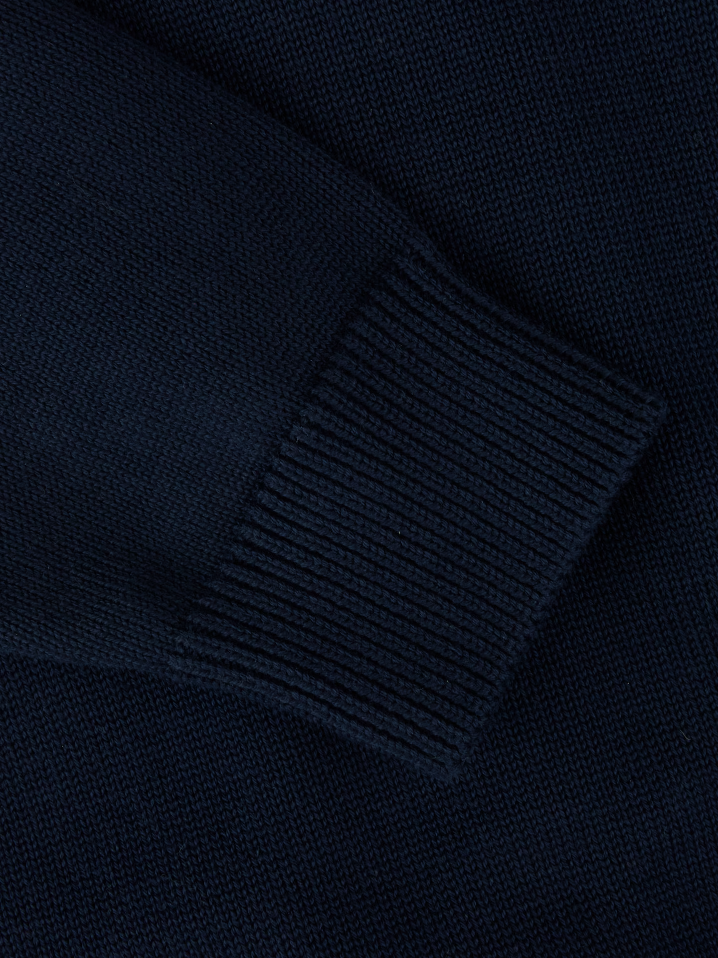 Full-Zips Bomull - Navy