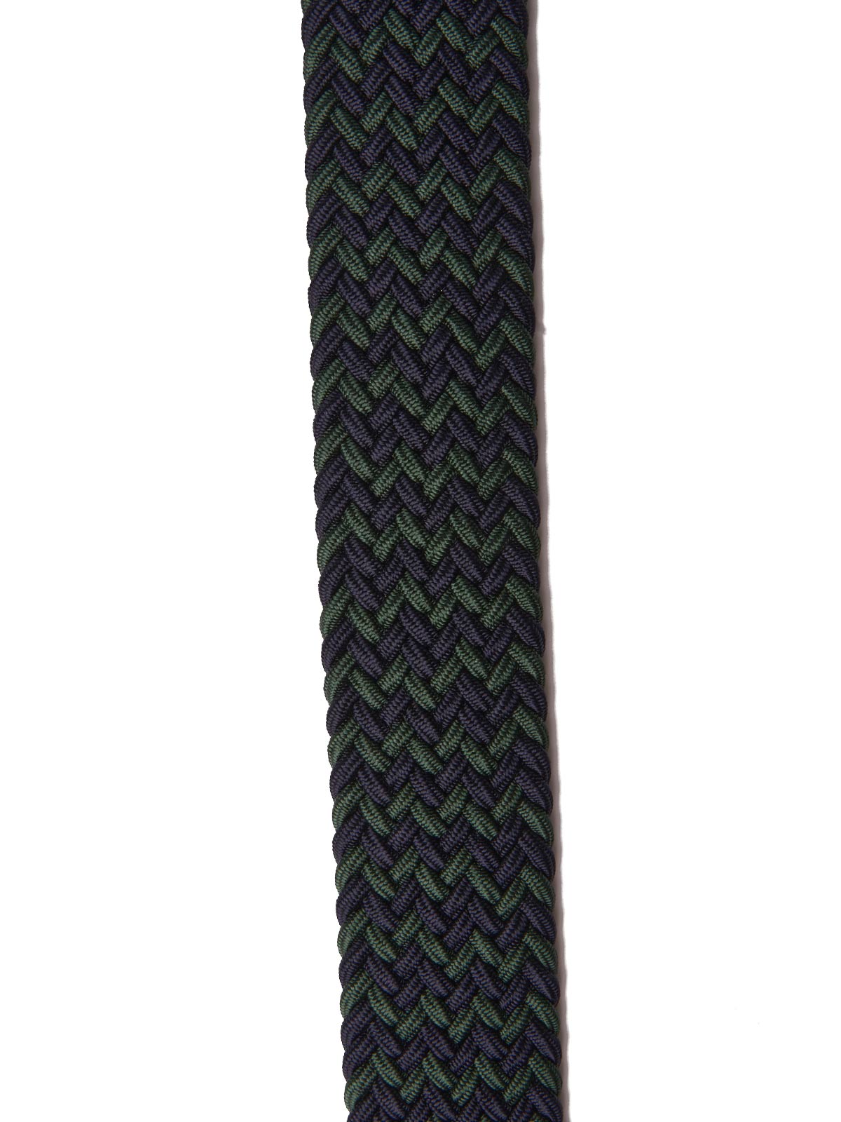 Elastisk Strikkbelte - Navy og Grønn