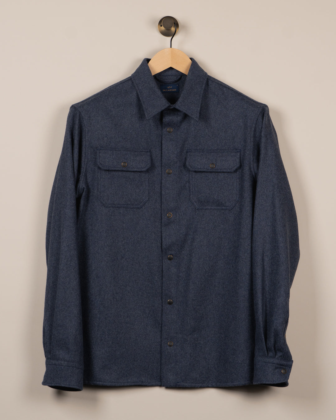 Ull Overshirt - Navy