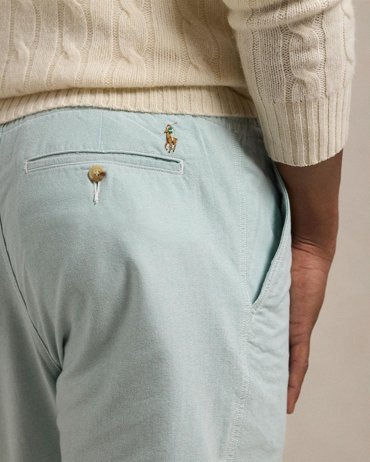 Oxford Prepster Flat Front - Grønn