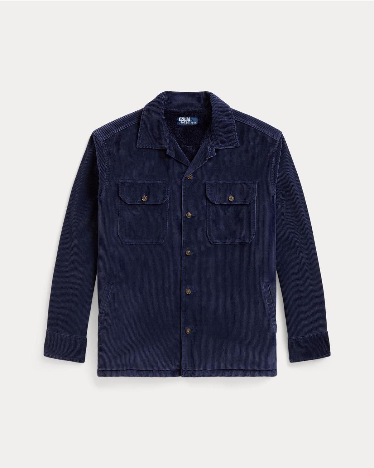 Cord Overshirt - Navy