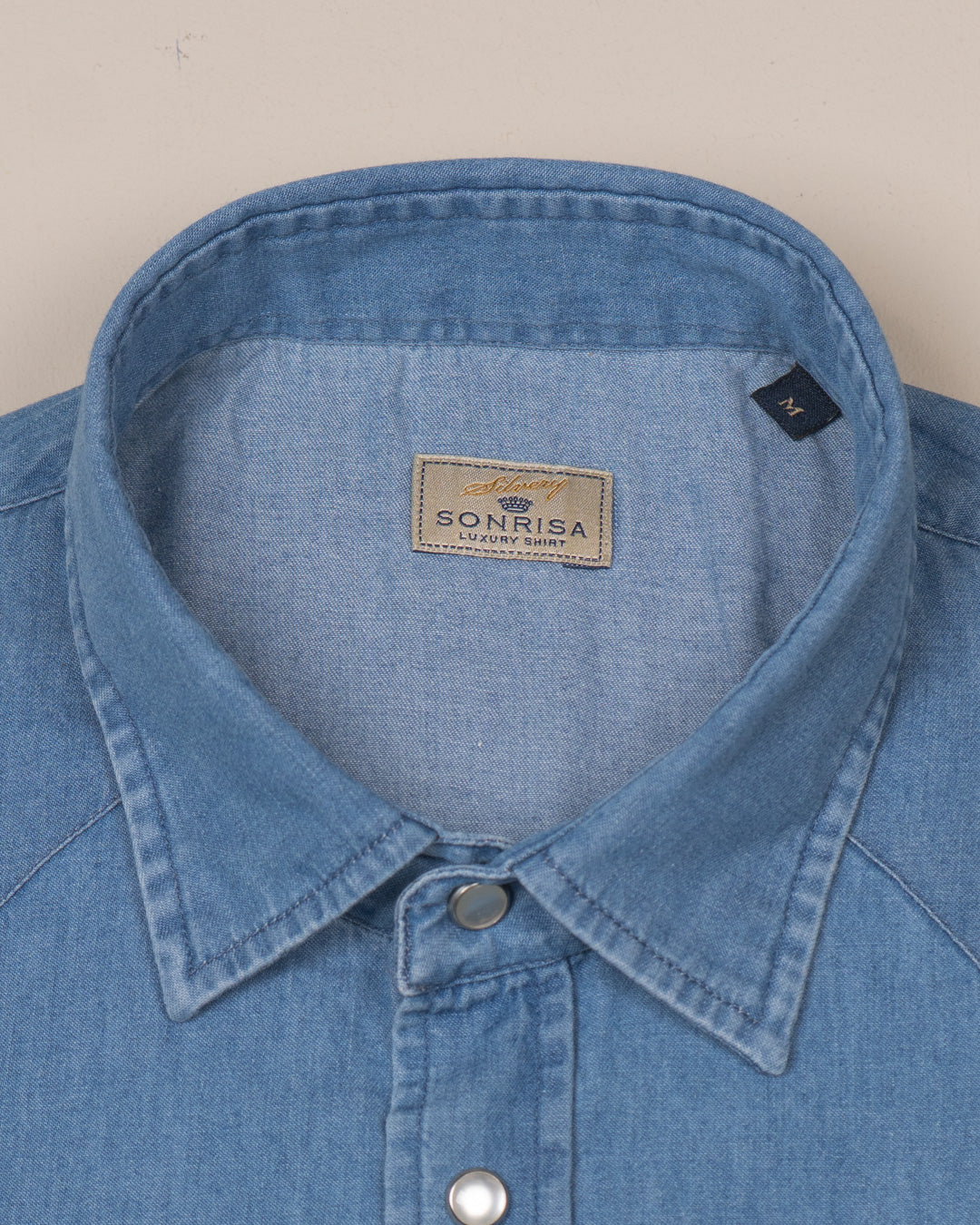 Pocket Denim Shirt - Blå