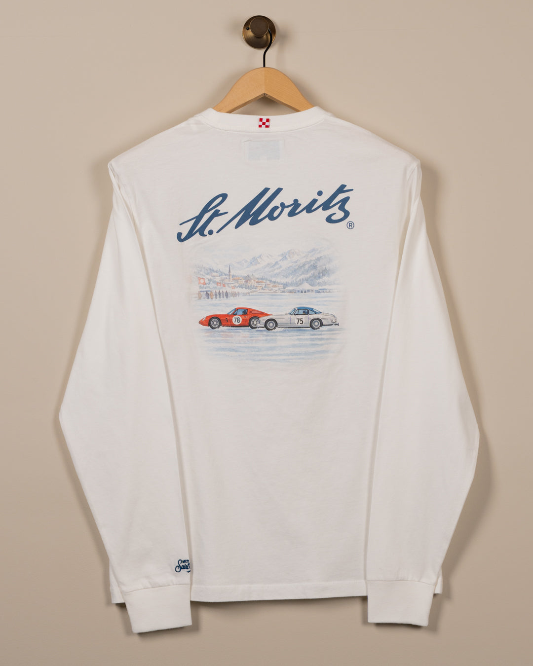 T-Shirt Long Sleeve - Hvit