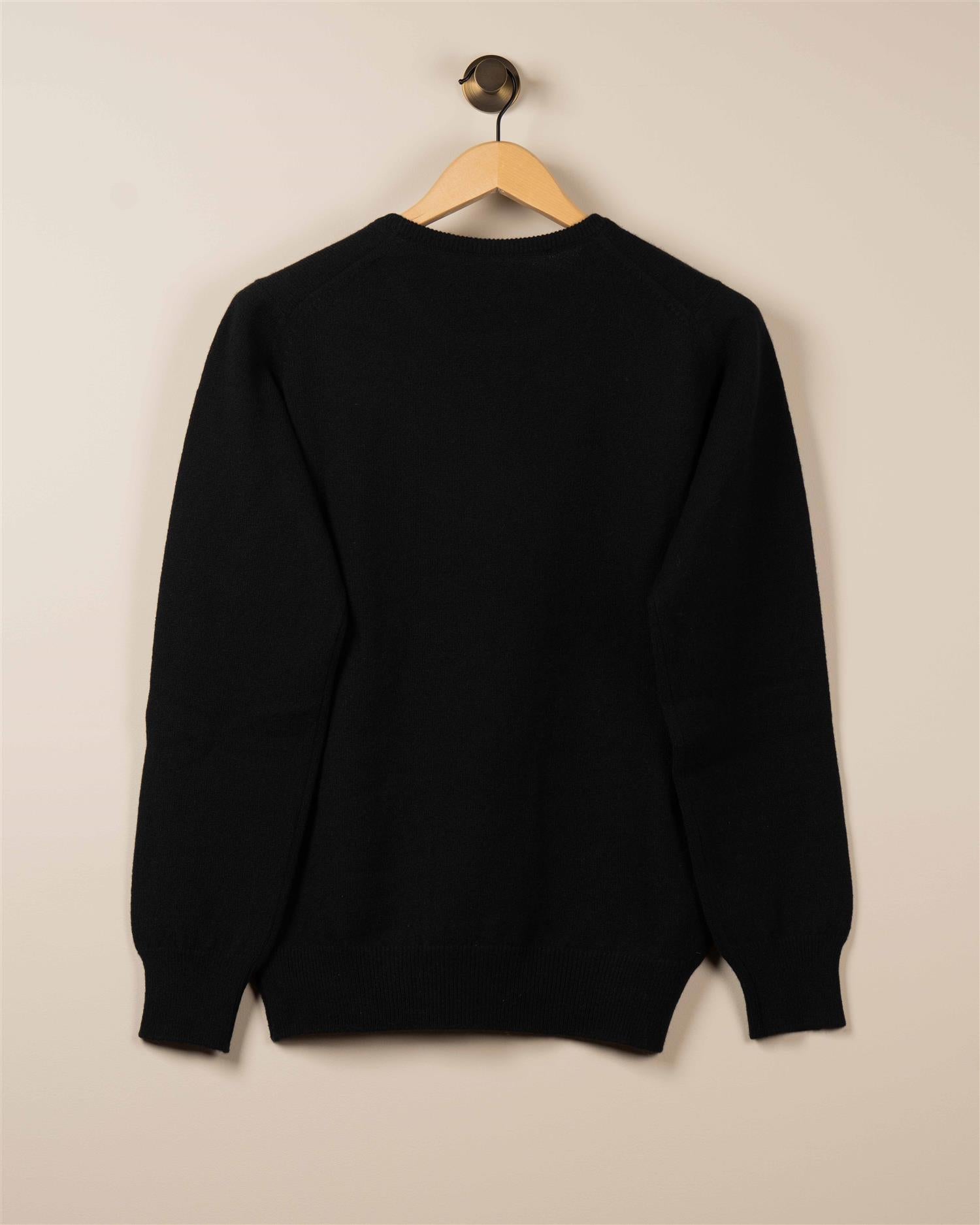 Rundhals Genser - Sort