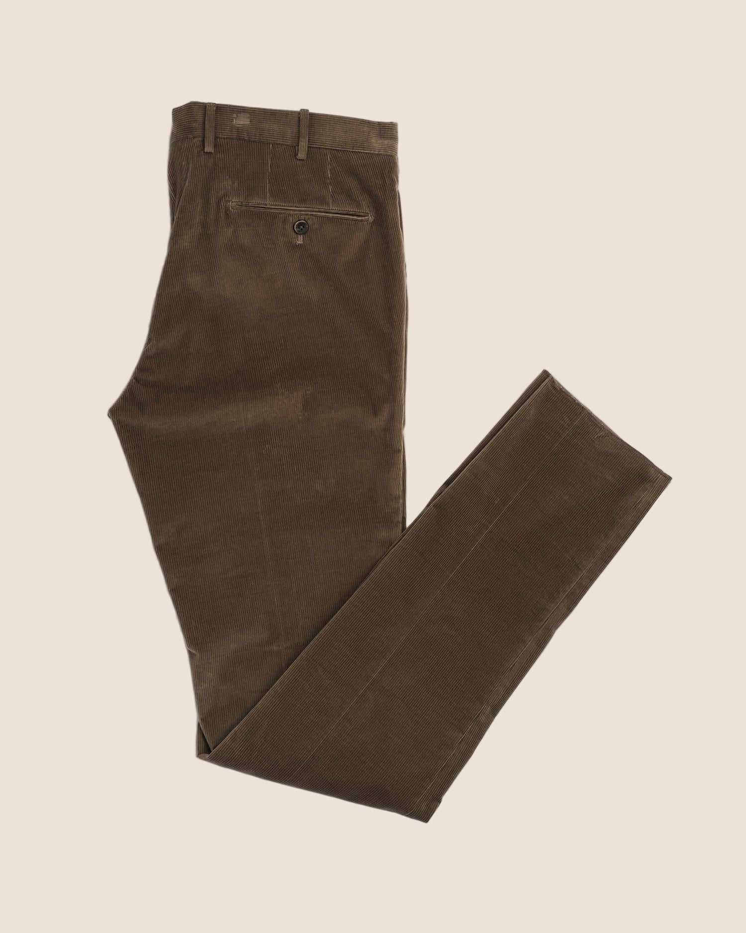 Smalstripet Cord - Beige-PT-www.gunnaroye.no