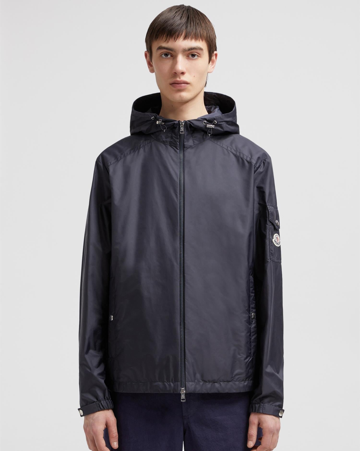 Regnjakke med Hette Etiache - Navy