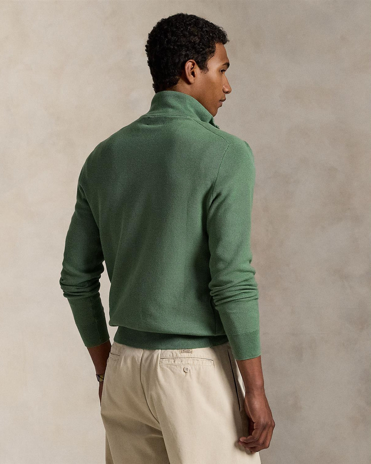 Half Zip - Grønn