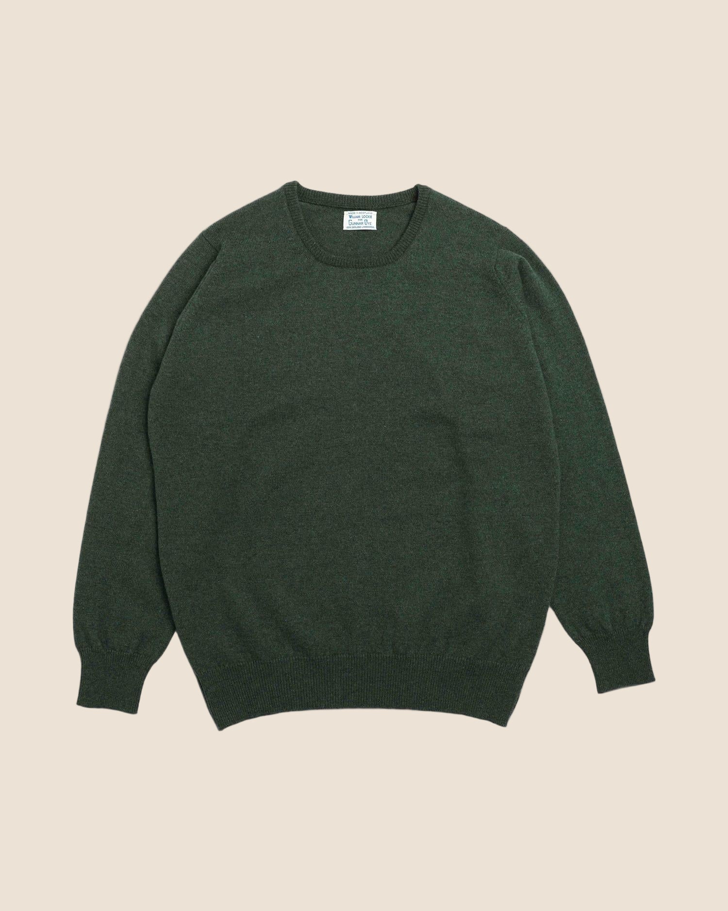 Rundhals Genser - Grønn-William Lockie-www.gunnaroye.no