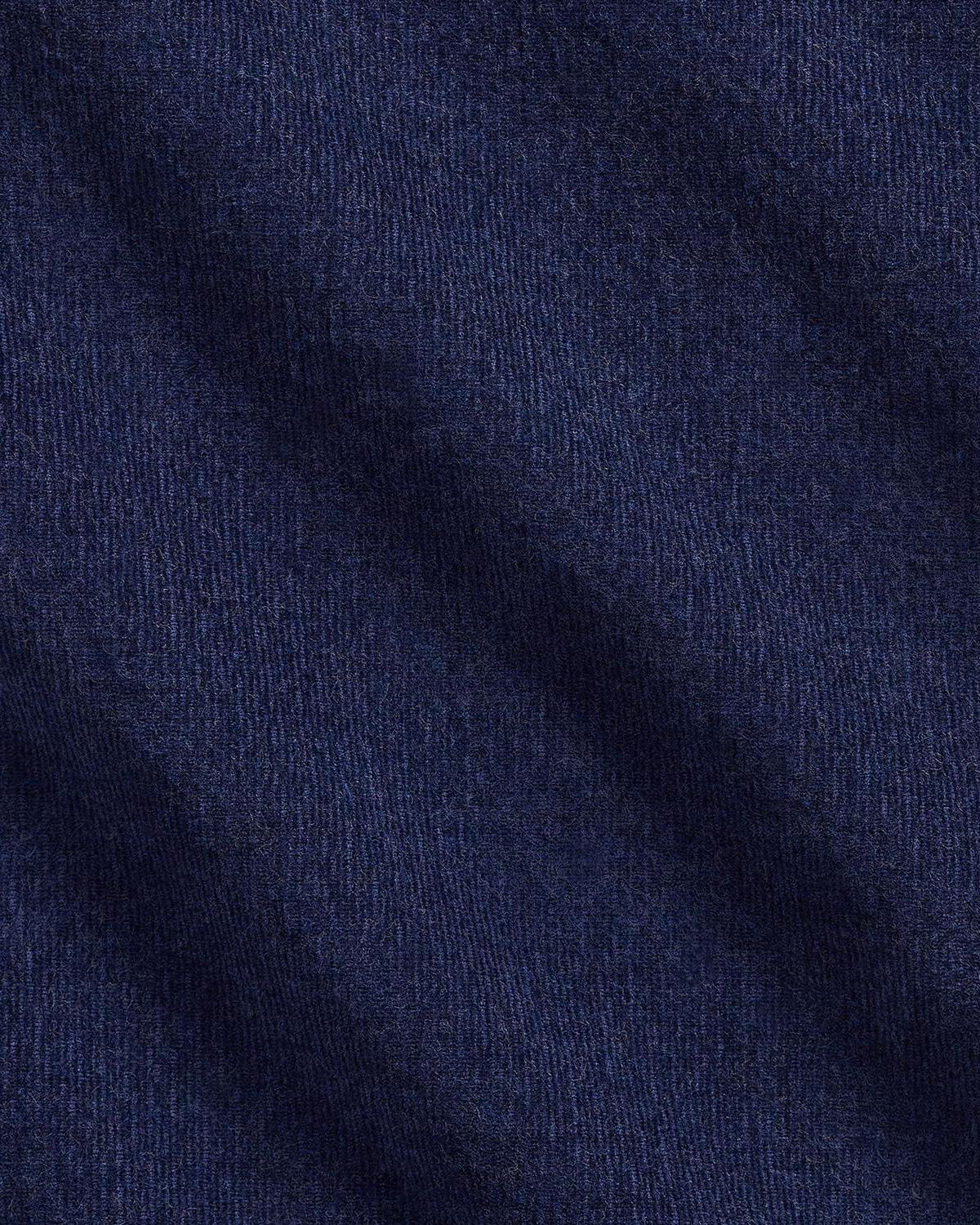 Kordfløyelskjorte med tynn rille - Navy