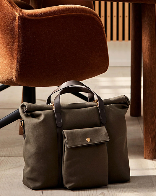 M/S Soft Work - Army/Dark Brown