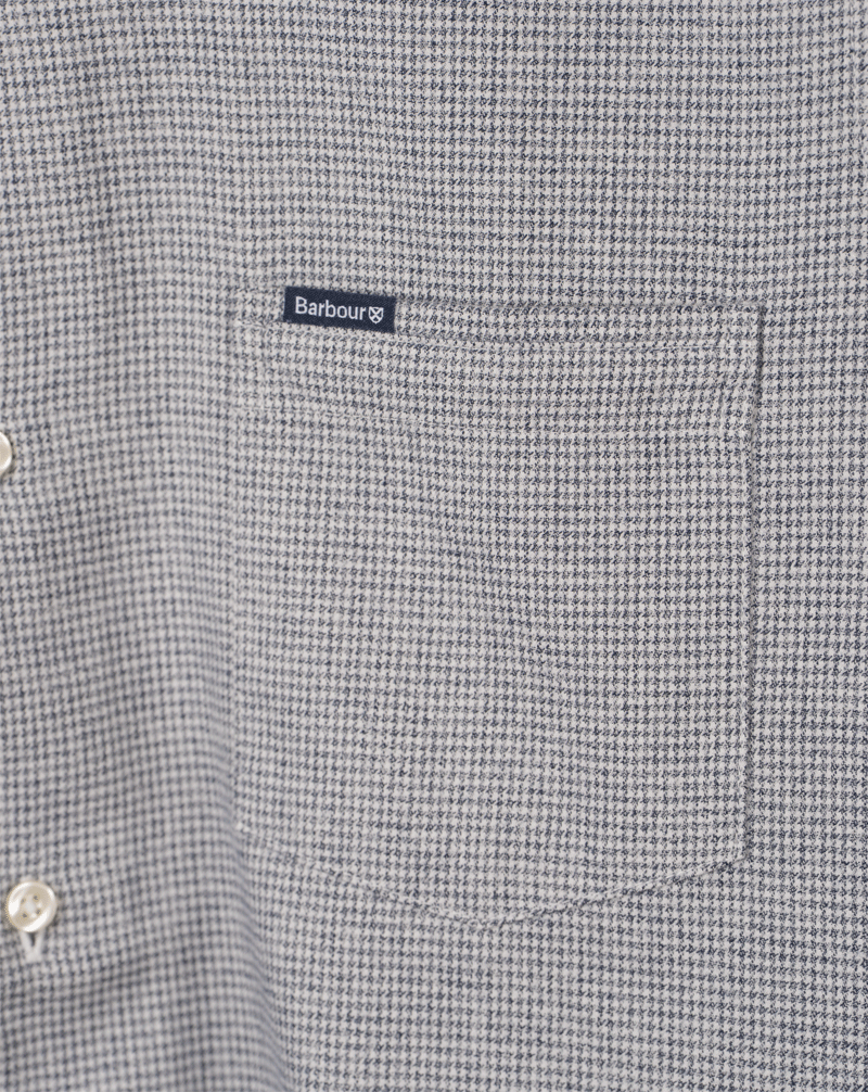 Huntann Rutet Flanell Skjorte - Navy