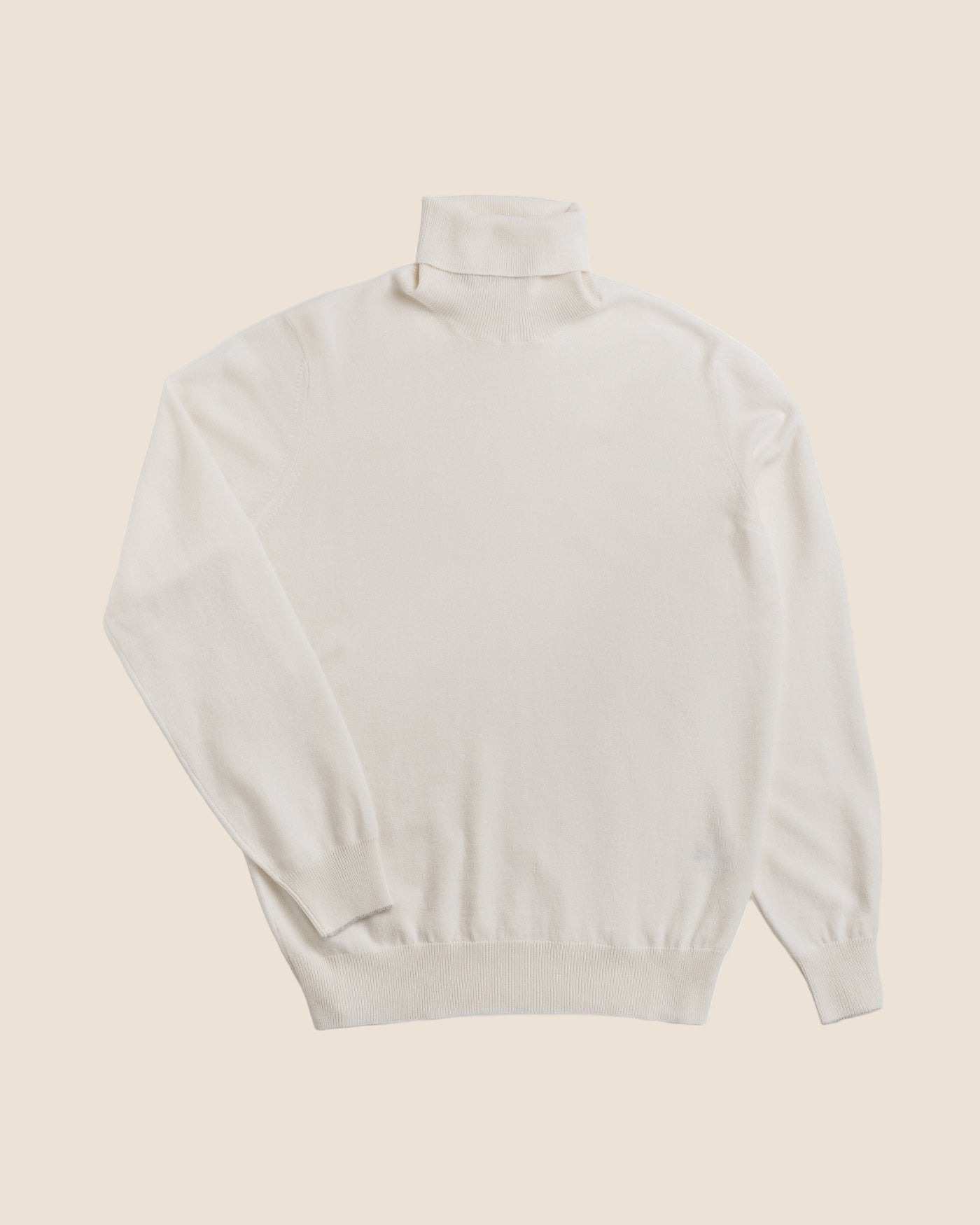 Høyhalset Genser - Off-White-BRUNELLO CUCINELLI-www.gunnaroye.no