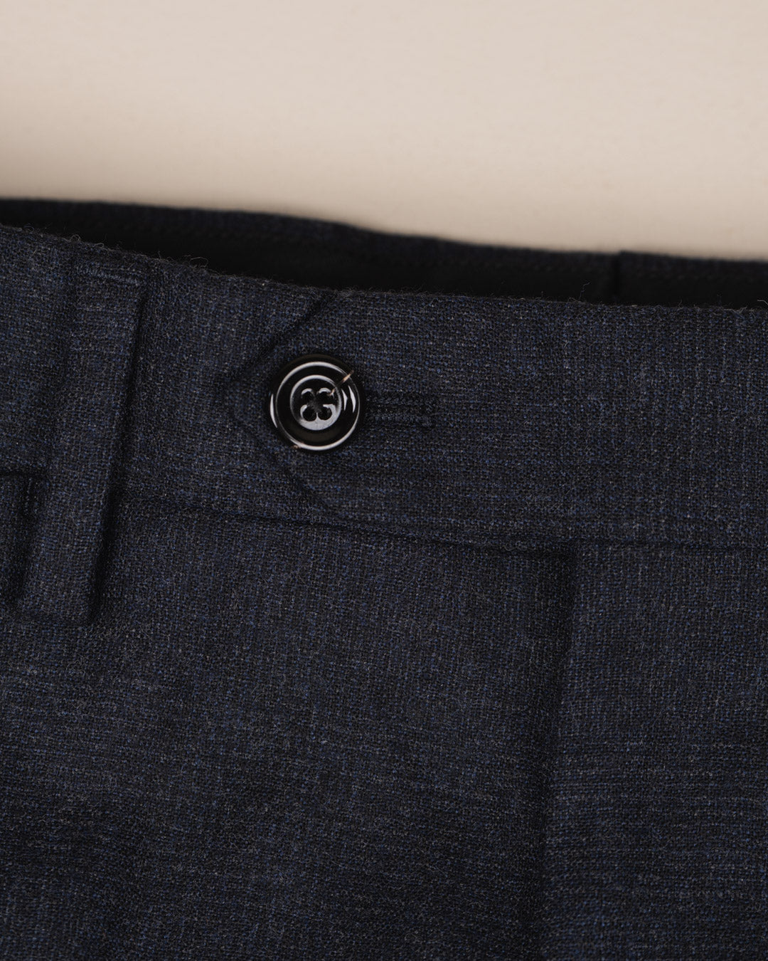 Rutet Navy Dress