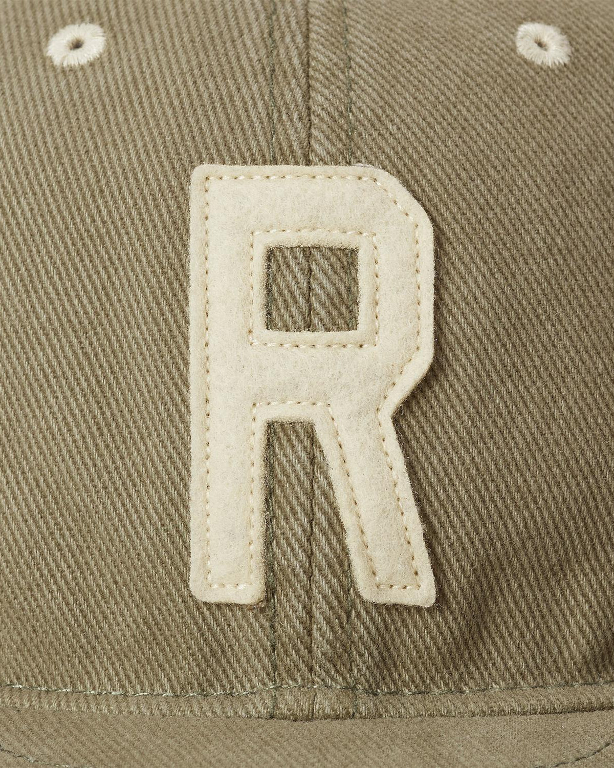 Washed Twill Ball Cap Oliven