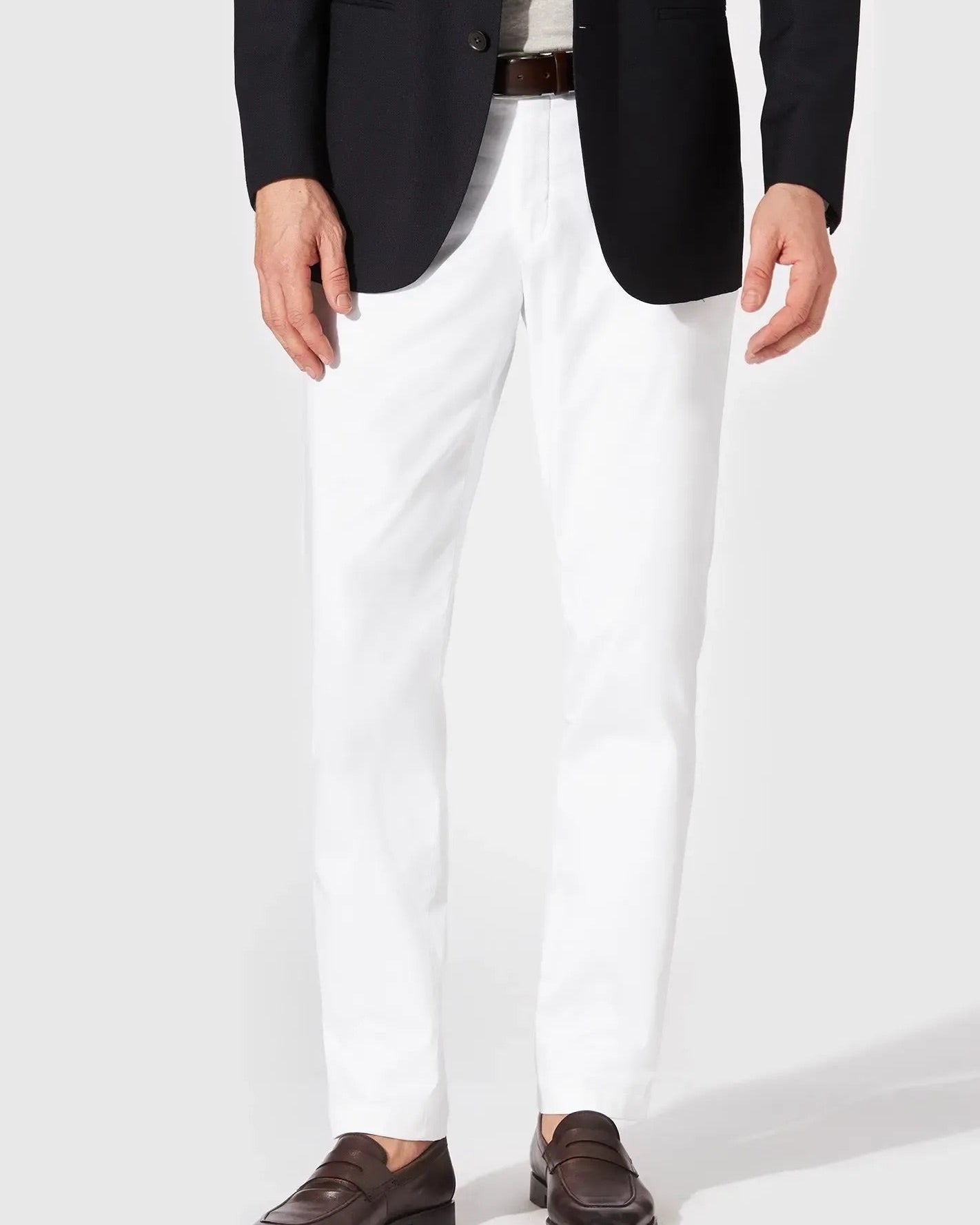 Bomulls Bukse - Hvit