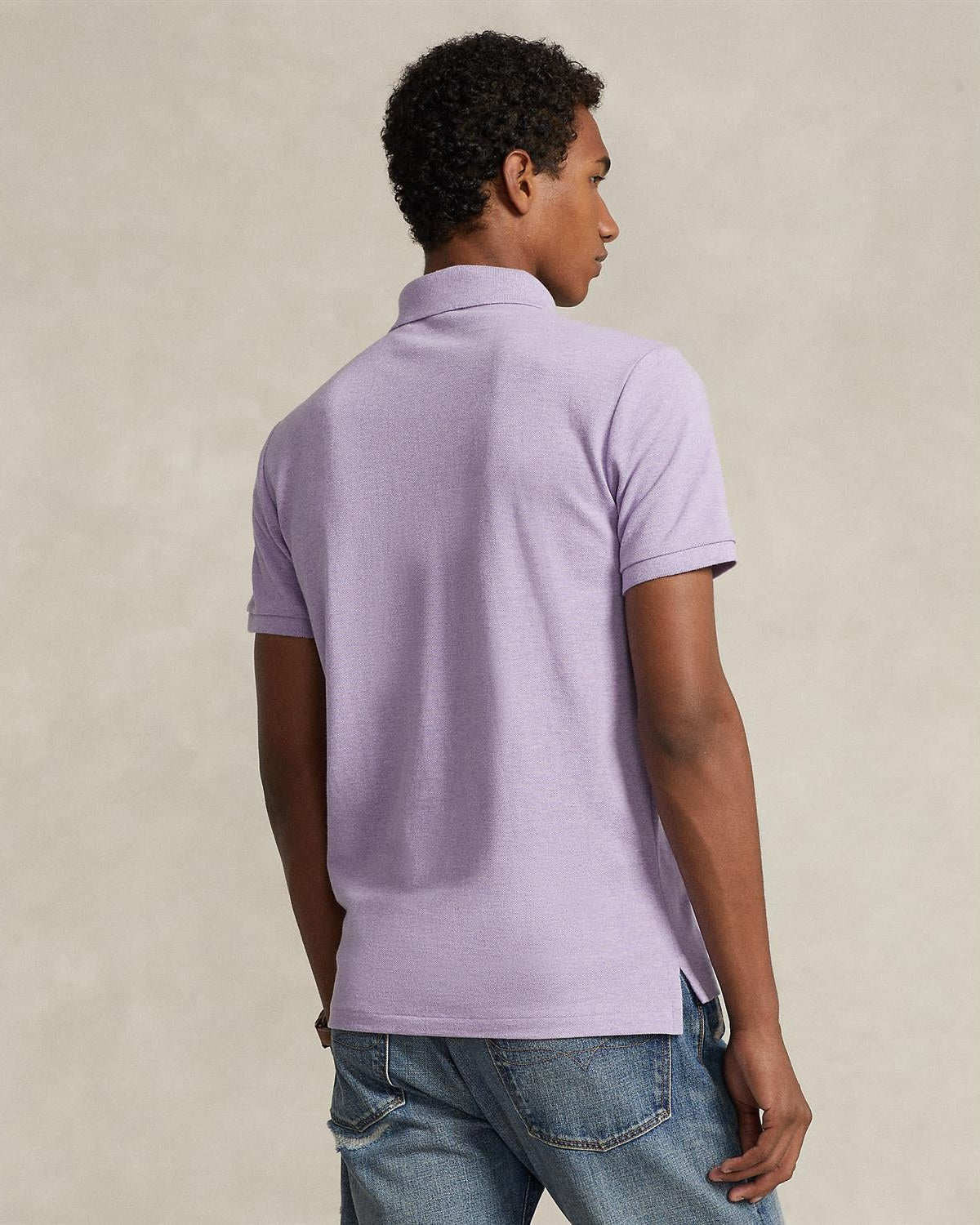 Custom Slim Fit Polo Lilla