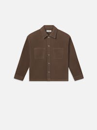 Overshirt Doble Lommer - Brun