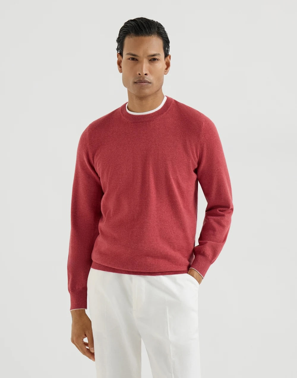 Cashmere Genser - Rød