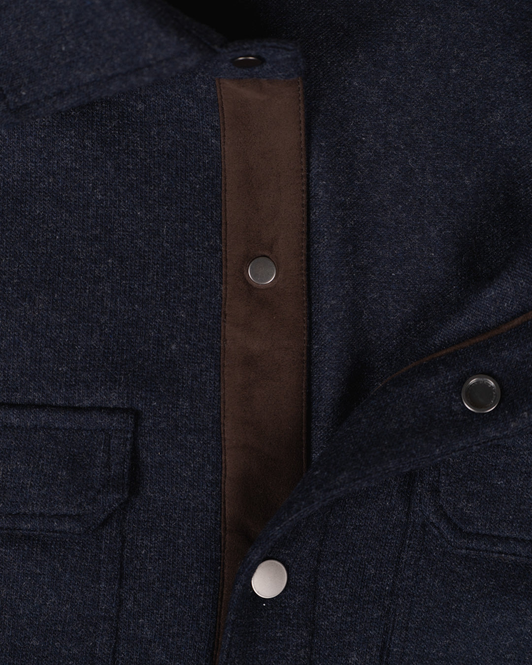 Cashmere Overshirt - Navy