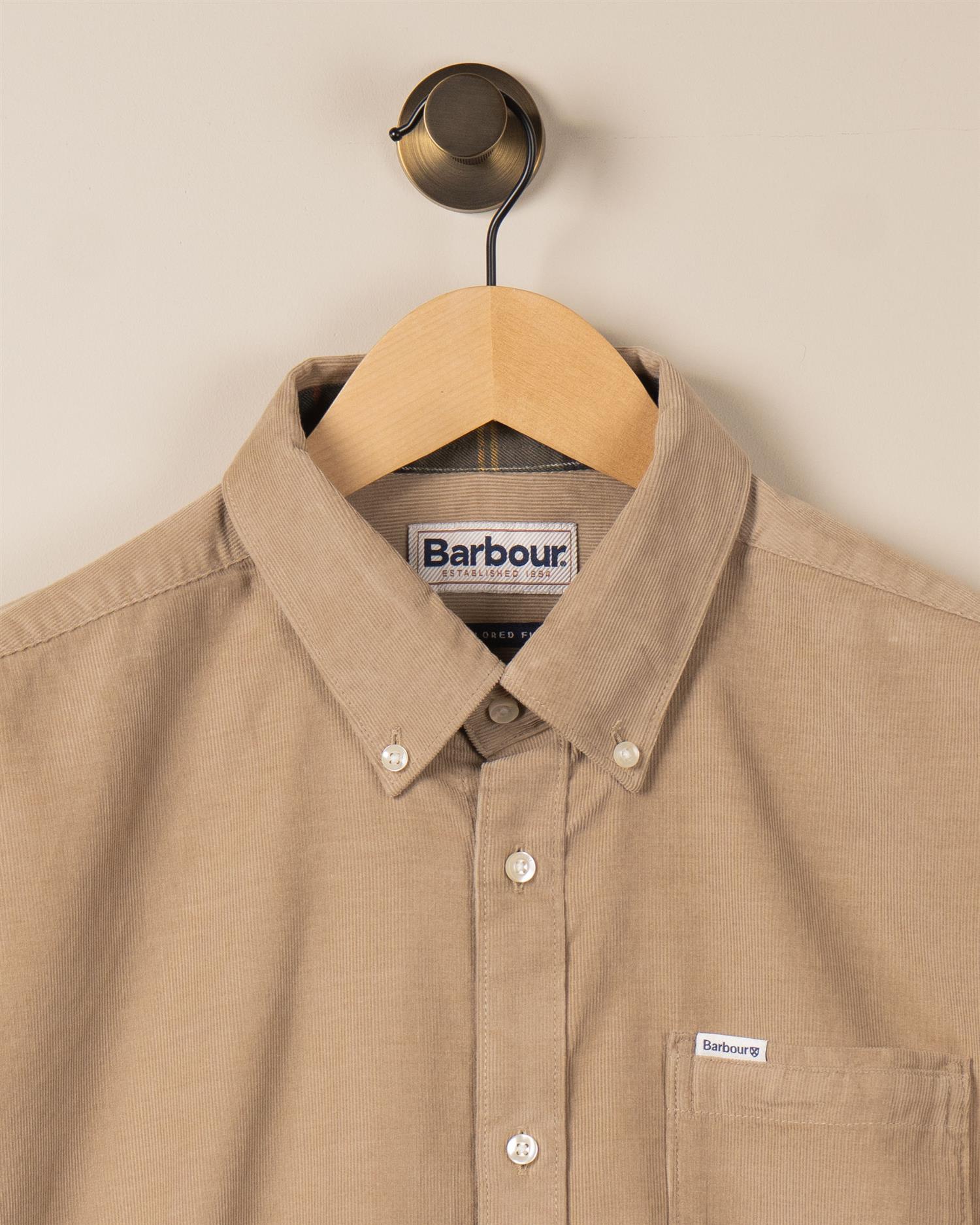 Barbour Ramsey Cord - Washed Stone